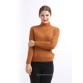 Modern style manufacturer OEM design roll neck cashmere sweater